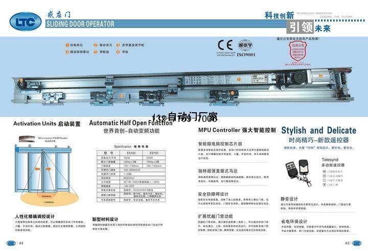 ltc150自动感应门电机