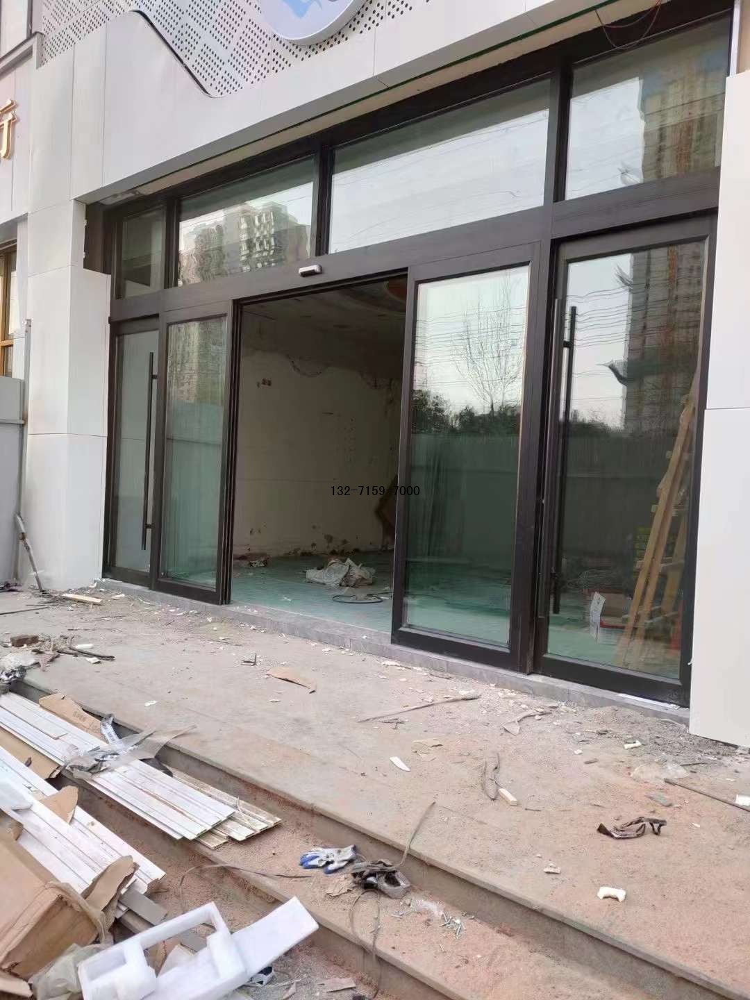 郑州玻璃感应门
