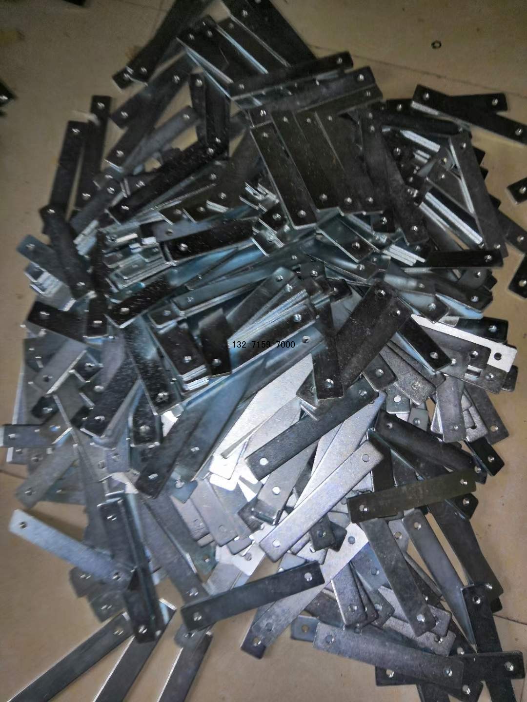 有框自动门连接片