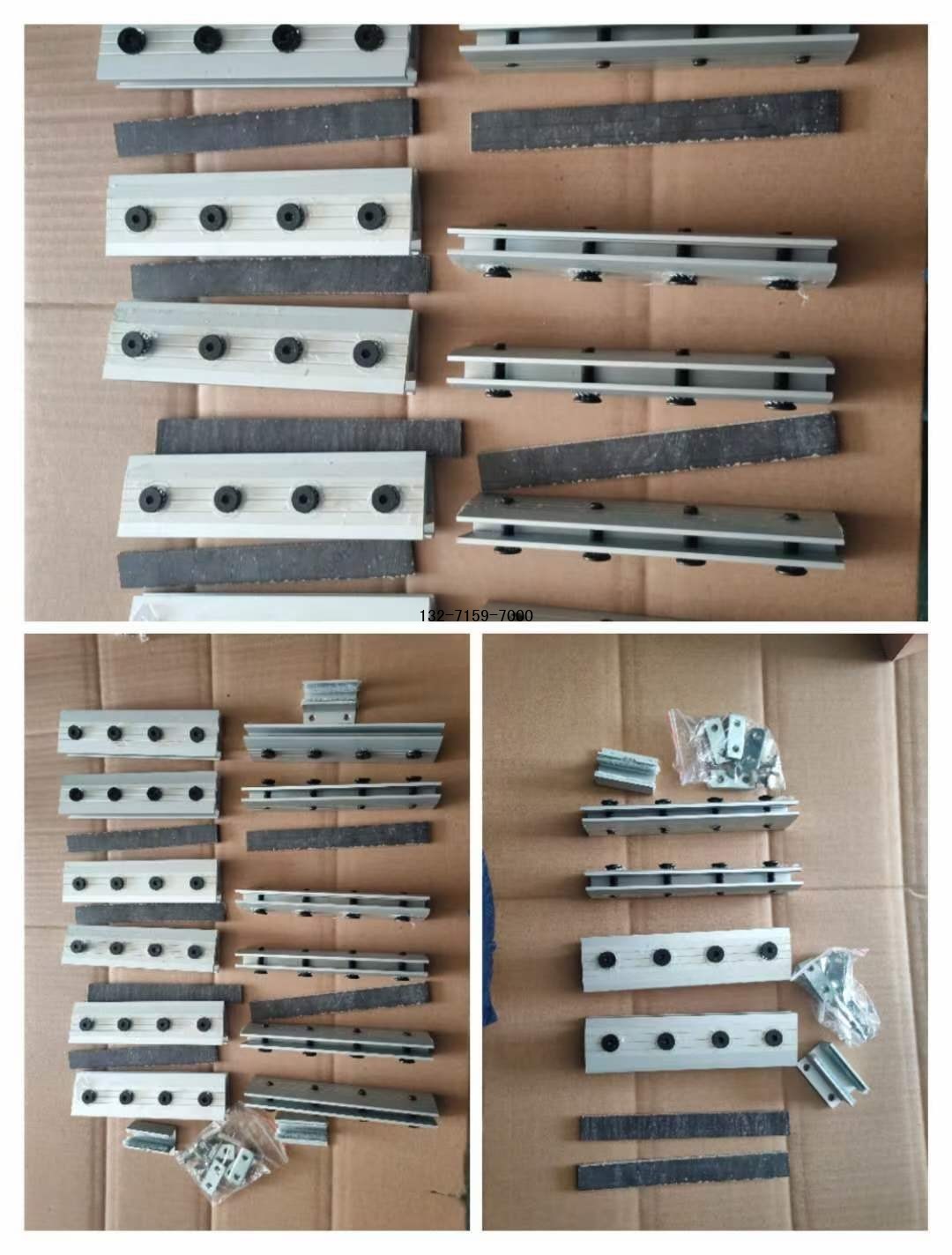平移自动门玻璃门夹