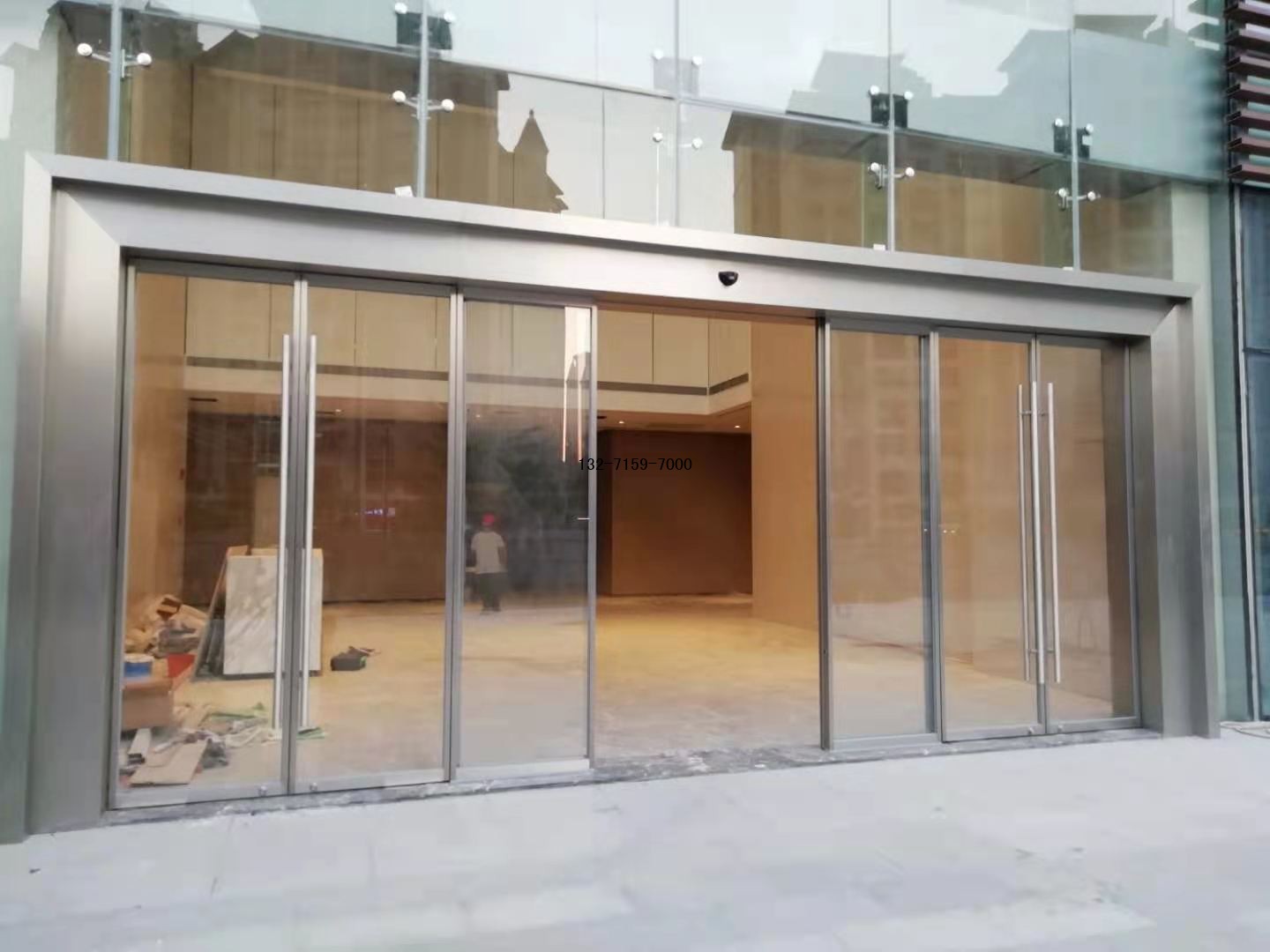 不锈钢自动感应门