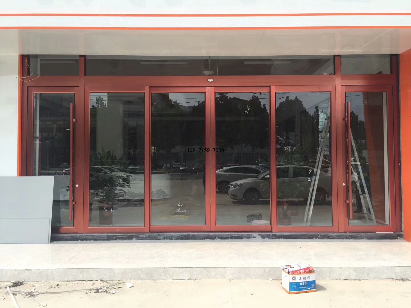 自动感应门安装
