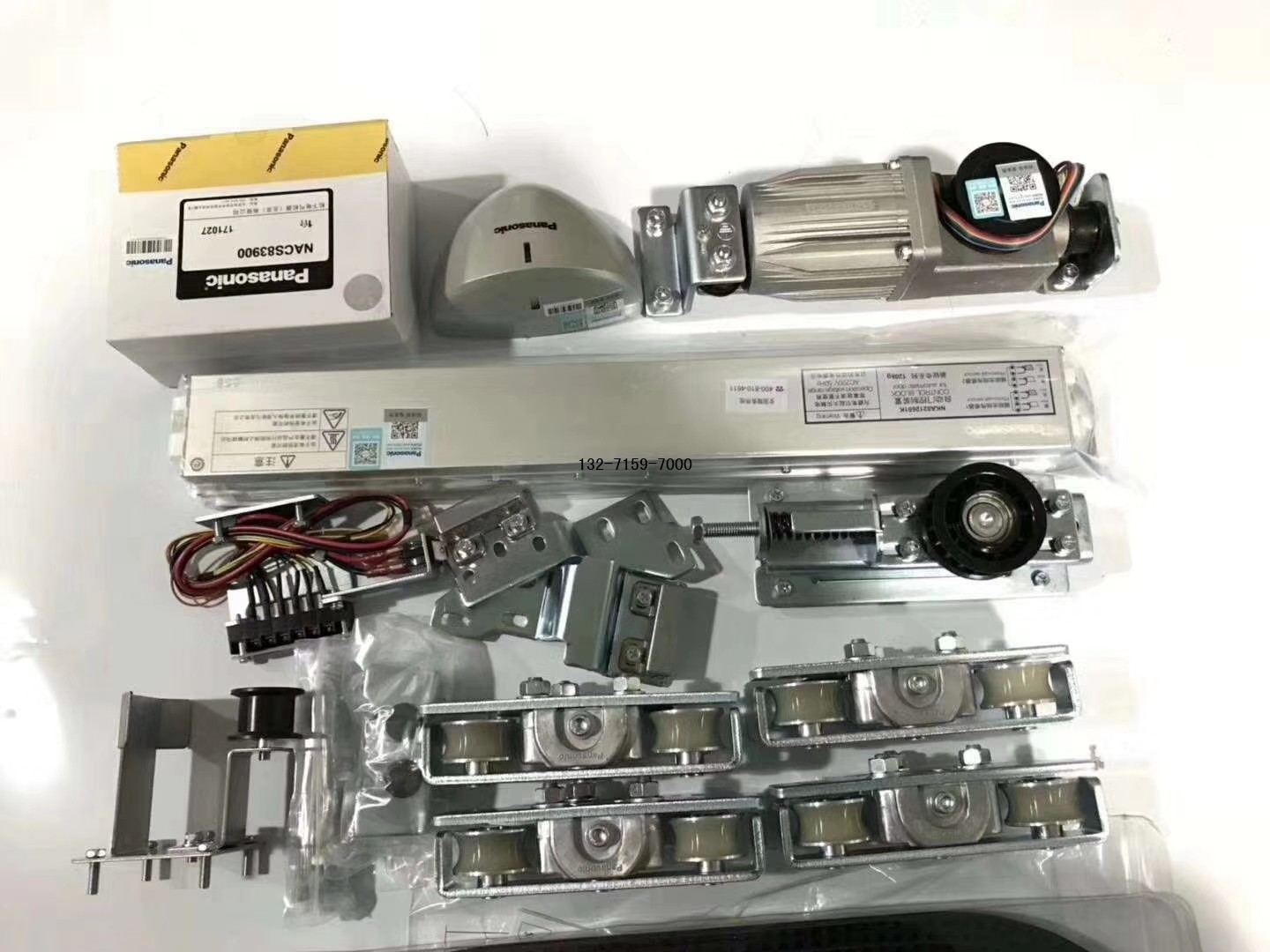  松下锐帝自动门电机配件型号
