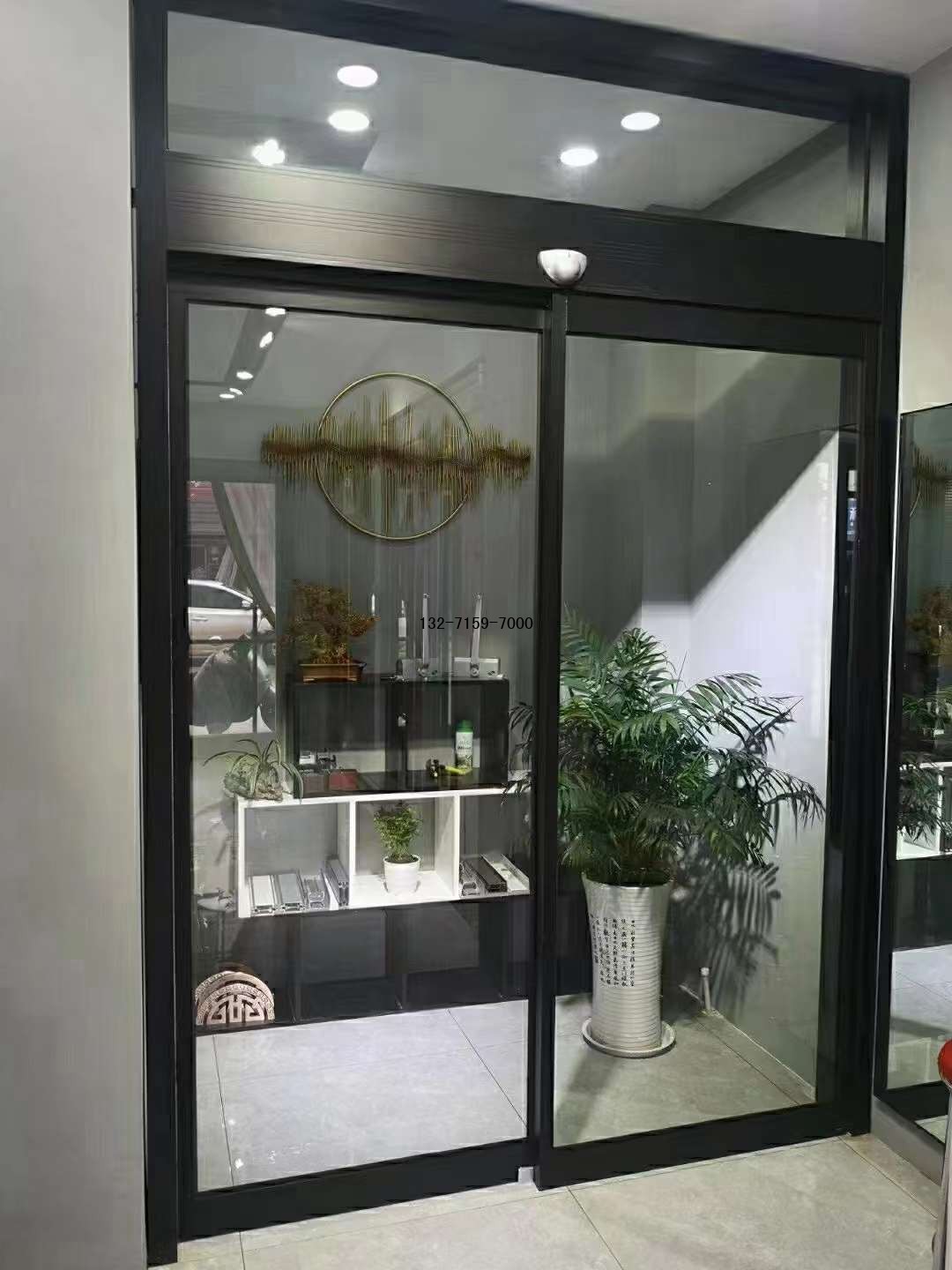 单开自动感应门