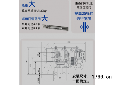 松下重叠自动门图2