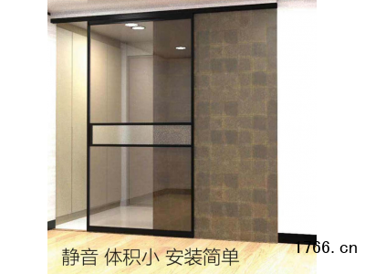磁悬浮厨房智能平移门图1