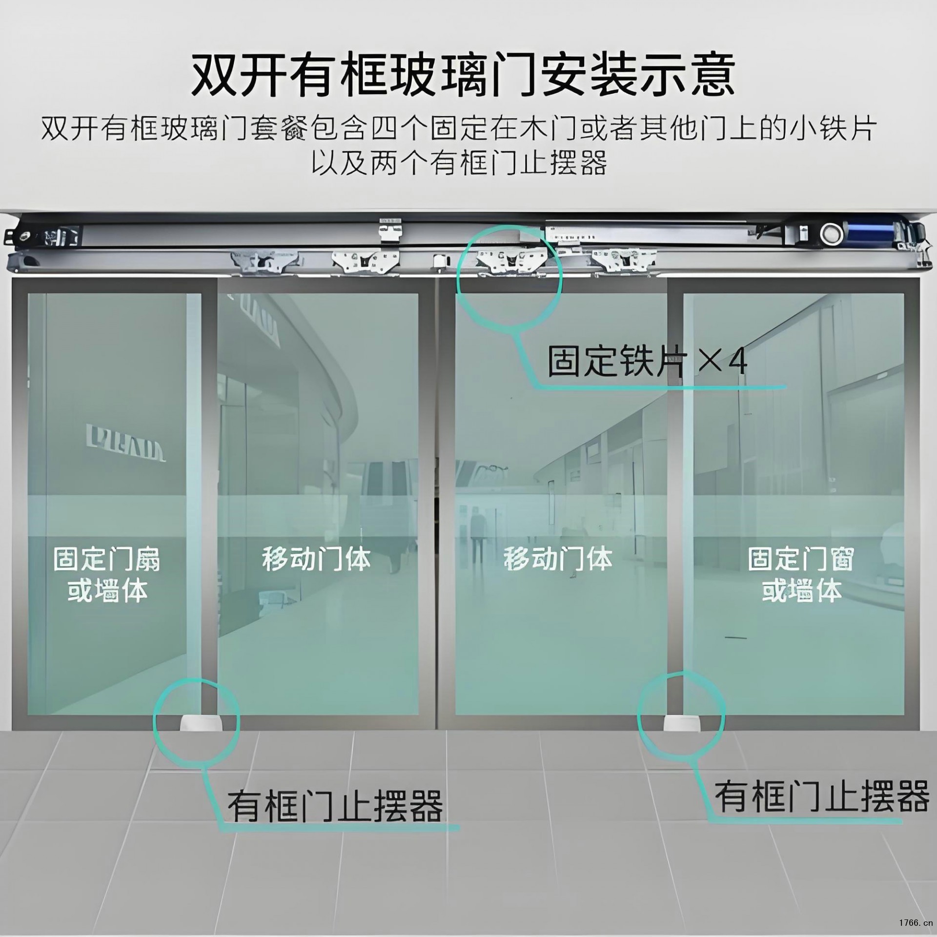 德恩科150自动感应门电机