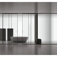 德恩科卫浴磁悬浮自动门 —— 防水防潮，打造干爽洁净的卫浴空间